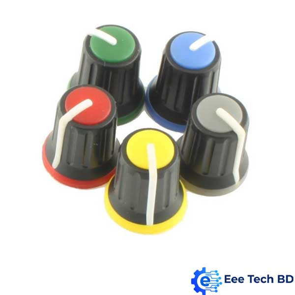 Multi Colour Knob Volume Control For Small Size