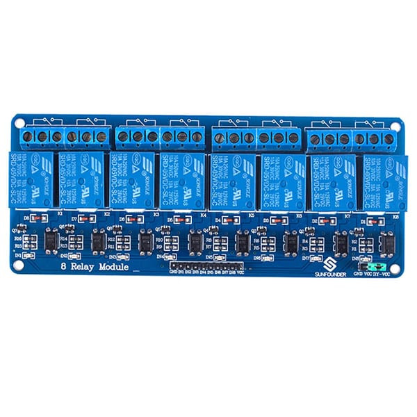 5V 8-Channel Relay interface board