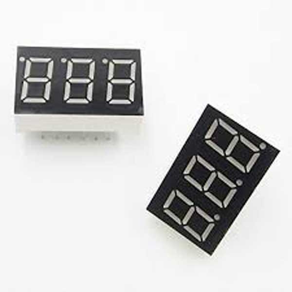 0.56″ 3 Digits 7 Segment Fnd Display Seven Segment