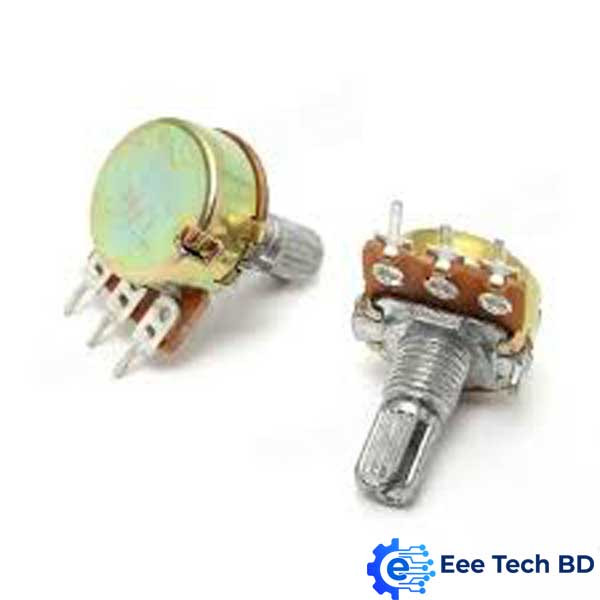 Anti-Log Rotary Taper Potentiometer 10K ohm