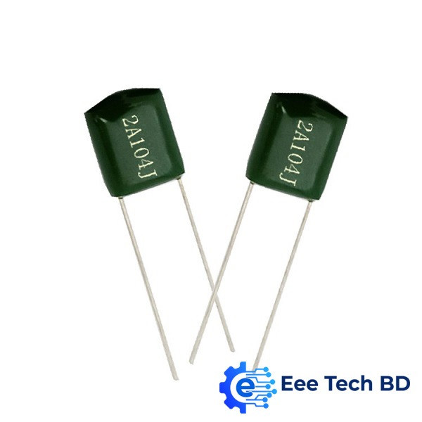 Mylar Polyester Film Capacitor 100nF 100V