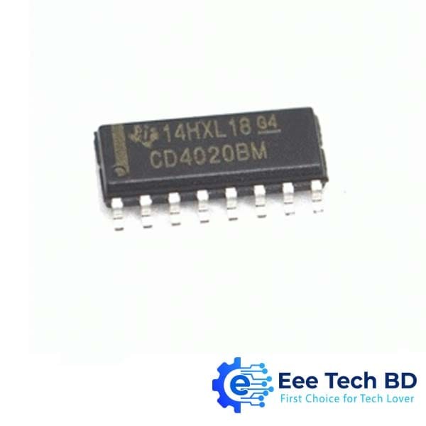 CD4020 14-Stage Binary/Ripple Counter IC's