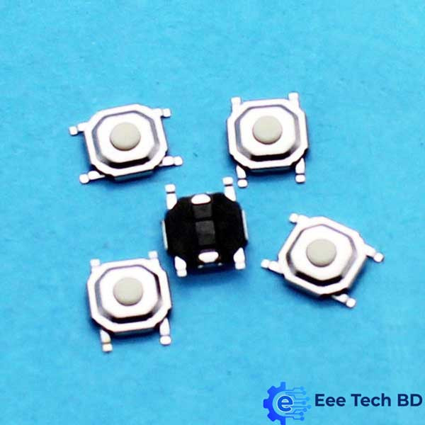 SMD Tact Copper Button Switch 4*4*1.5mm