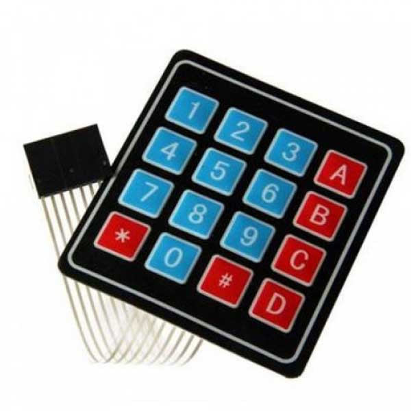 Flexible Matrix Keypad 4X4