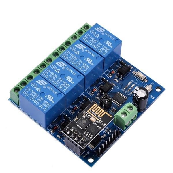 DC5V 4 Channel WiFi Relay Module For Mobile App