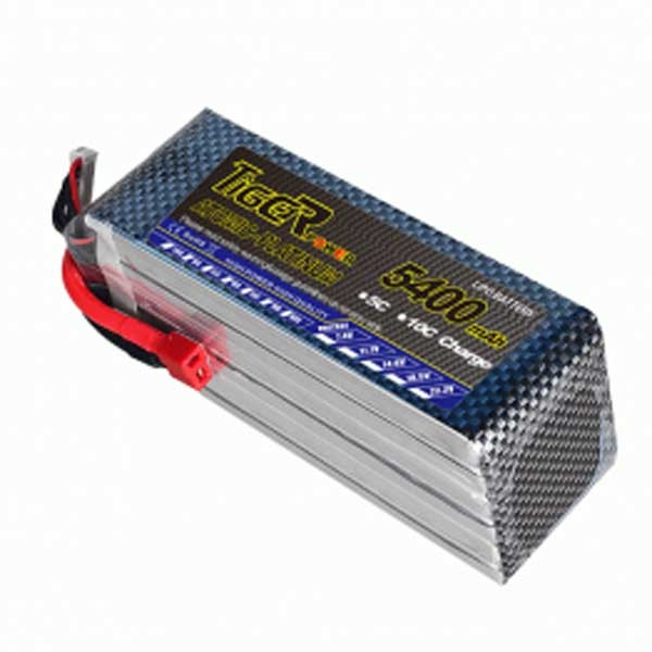 LiPo Battery 22.2V 5400mAh 6S 60C