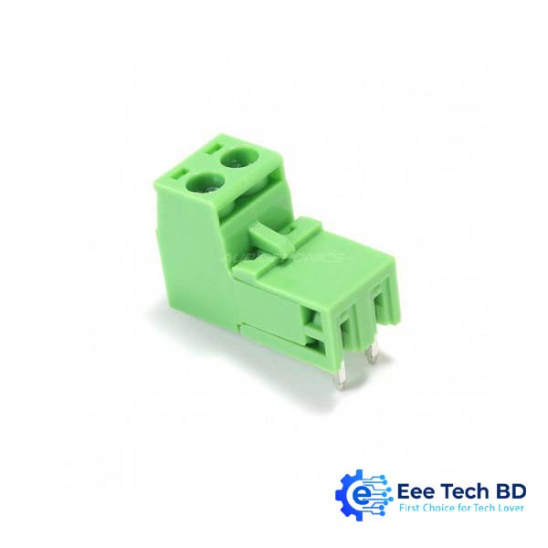 5.08mm 2 Pin Male Female Green Connector