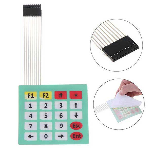 Matrix Keypad Flexible 4X5