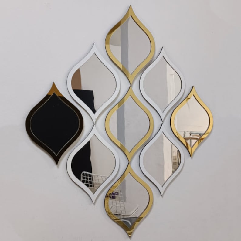 Water Drop Decorative Mirrors