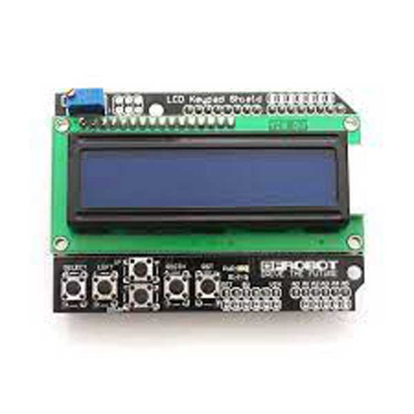 LCD KeyPad Shield 16X2 Blue