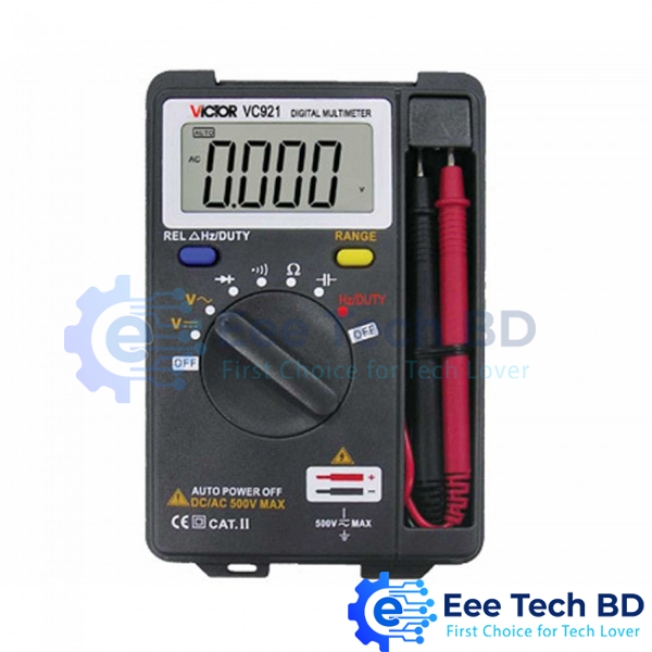 VICTOR VC921 Mini Digital Pocket Multimeter DMM