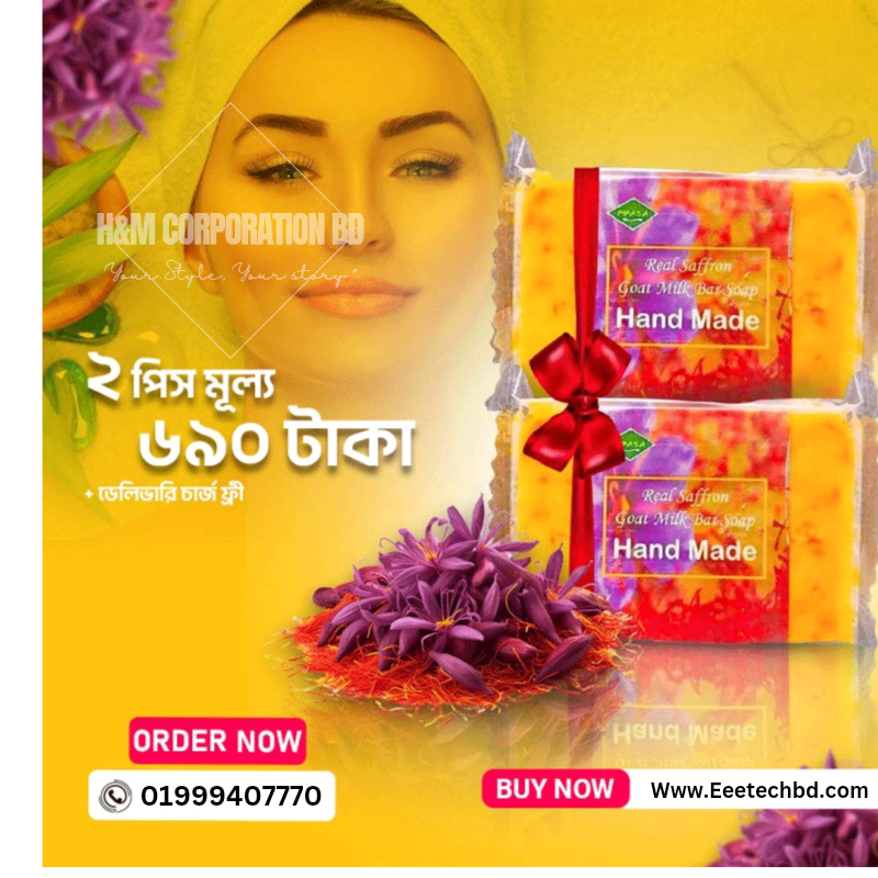 Saffron Premium Handmade Soap