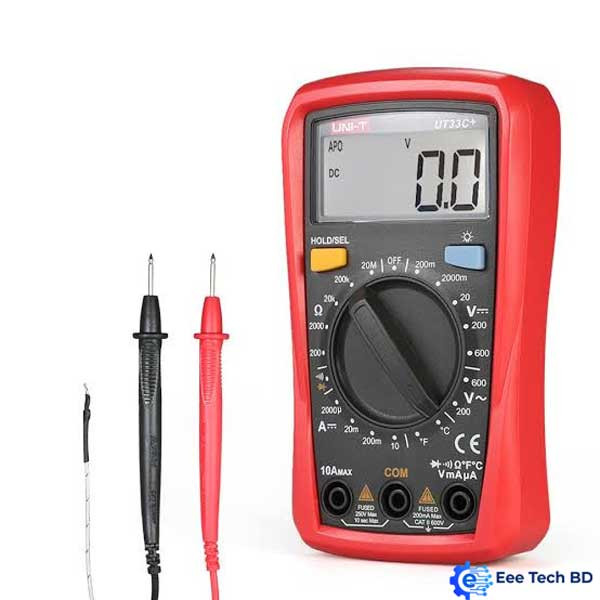 Multi-Functional Digital Multimeter UT33C+