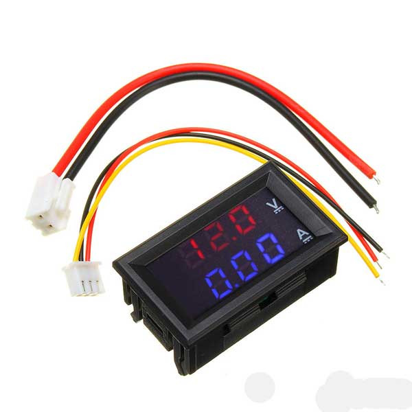 DC100V 10A Digital Voltmeter & Ammeter