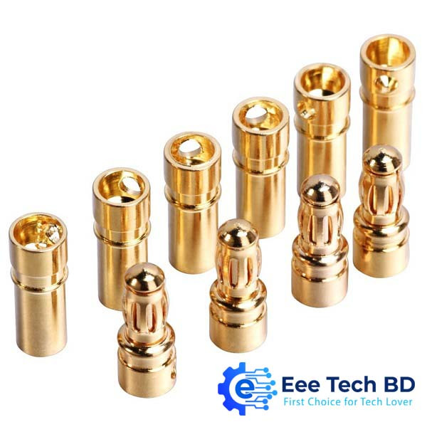 Bullet" Connectors  3.5mm "(Pair)