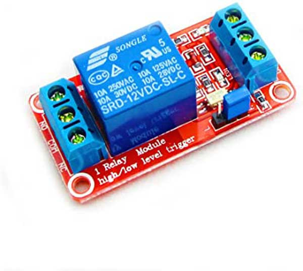 5V 1 Channel Red Color Relay Module