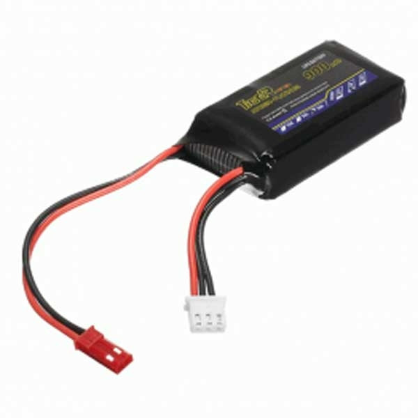 7.4V 1100mAh 2S 30C lipo battery