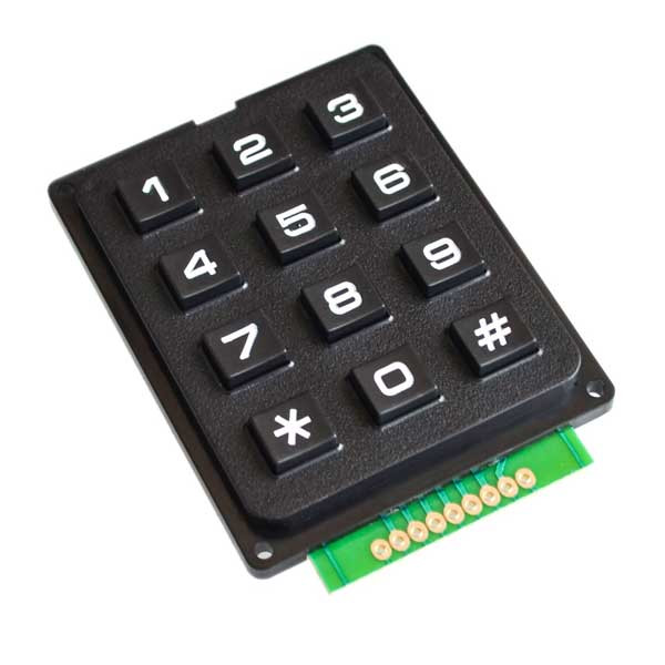 Industrial 3X4 Matrix Keypad