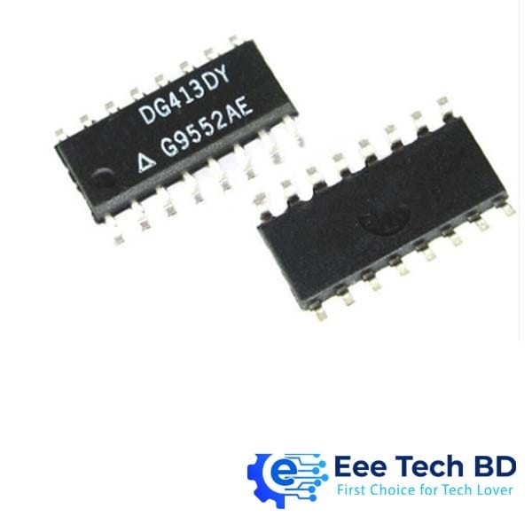 DG413 Quad SPST CMOS Analog Switch