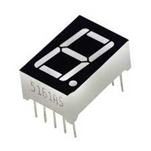 1.0 Inch 7 Segment LED Display Common Anode