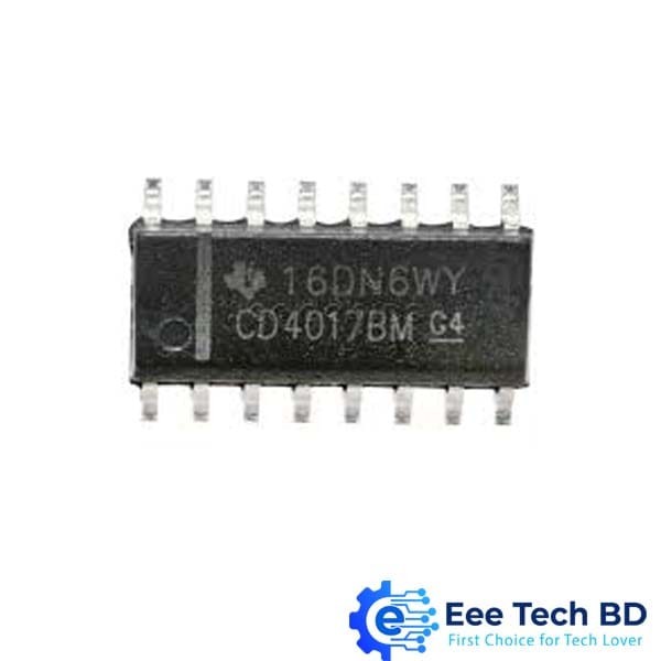 CD4017 Decade Counter/Divider IC's