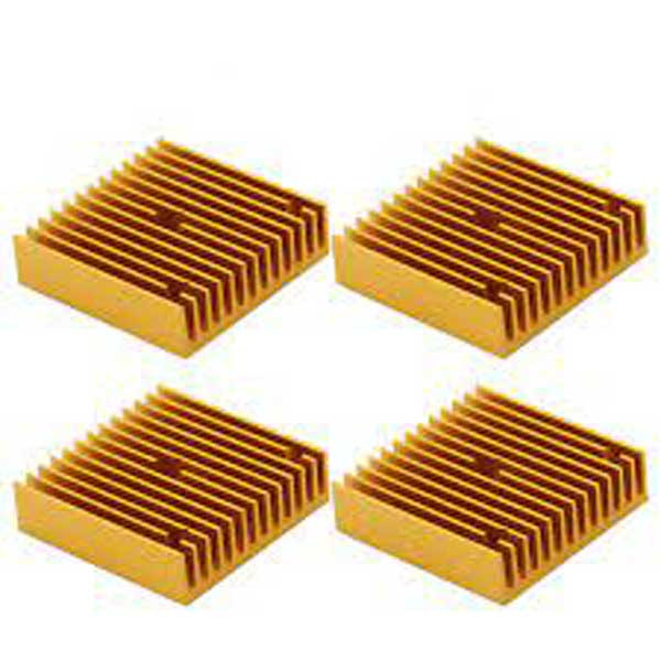 Gloden Color Heat Sink For 3D Printer