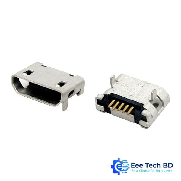 Female Jack Connector Micro USB