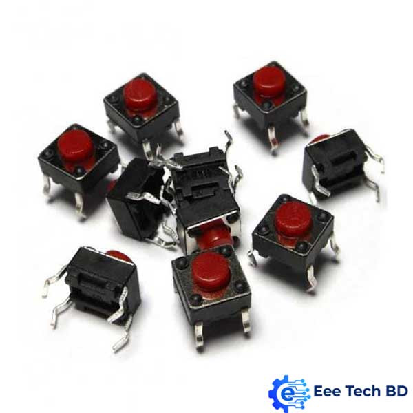 4 Pin Tactile Push Switch 6*6*2mm