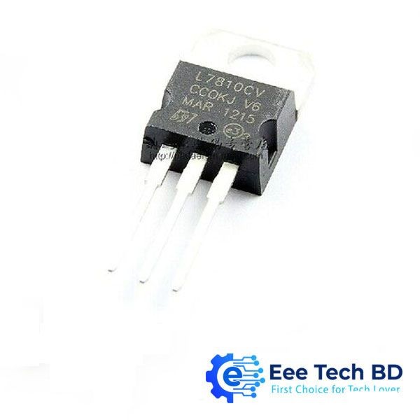 L7810 10V 1A Voltage Regulator IC's