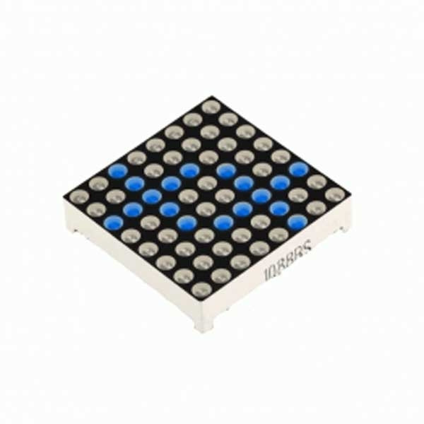 3mm LED 8x8 Dot Matrics Blue Colour