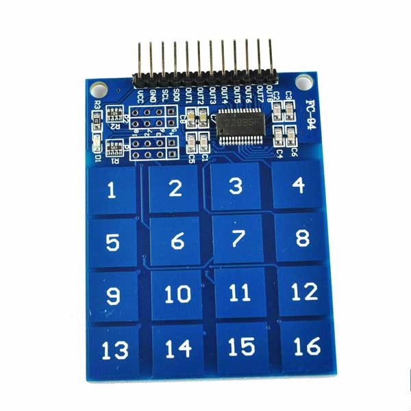 Capacitive Touch Keypad Module 16 channels