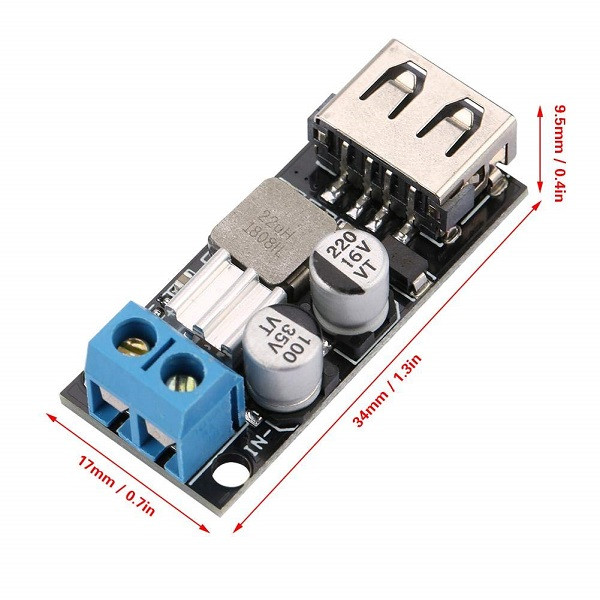 USB Boost Module 1.5A