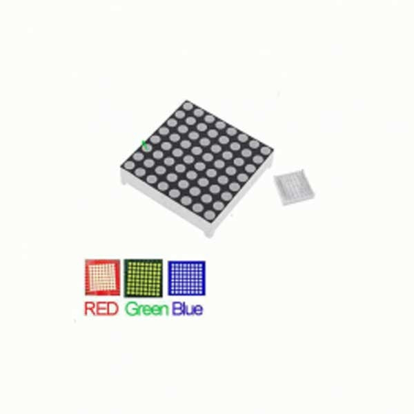 3mm LED 8x8 Dot Matrics Green Colour