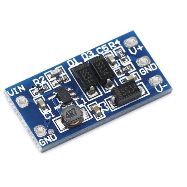 DC-5.5V To 12V Positive & Negative Boost Module