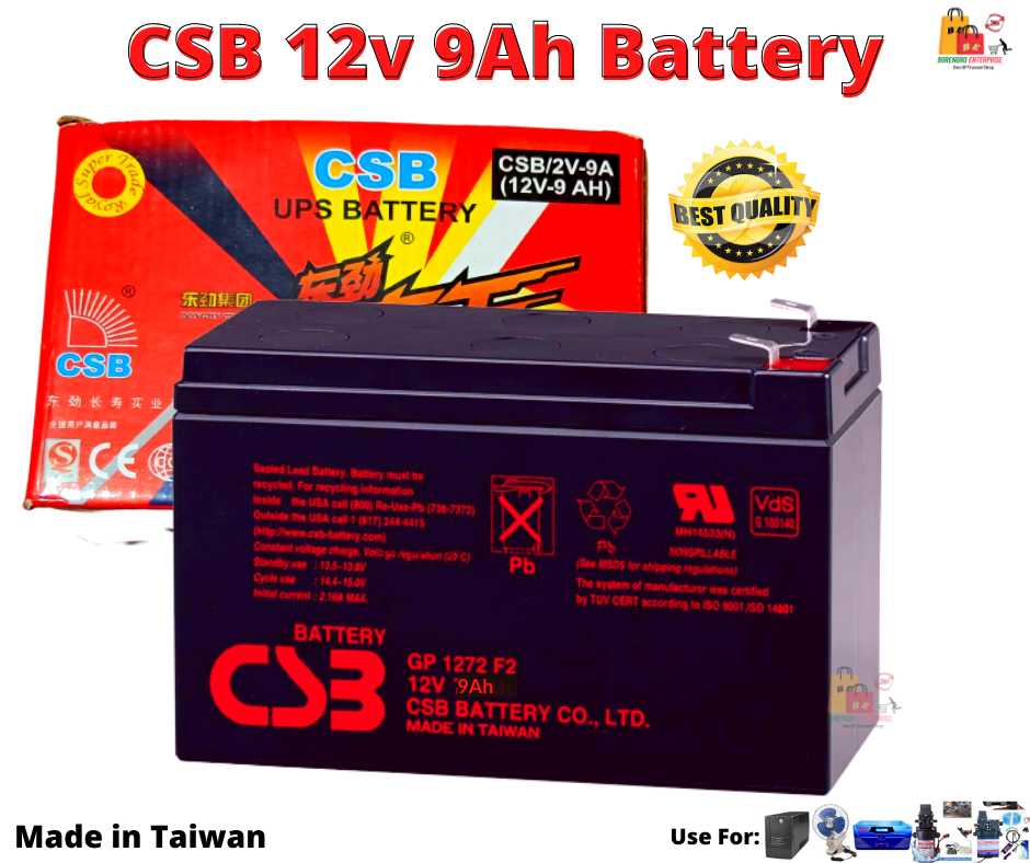 DC12V 9A Lead-acid battery