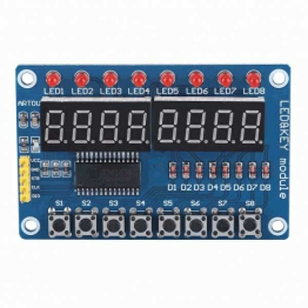 TM1638 8-Digit Tube LED Display Module