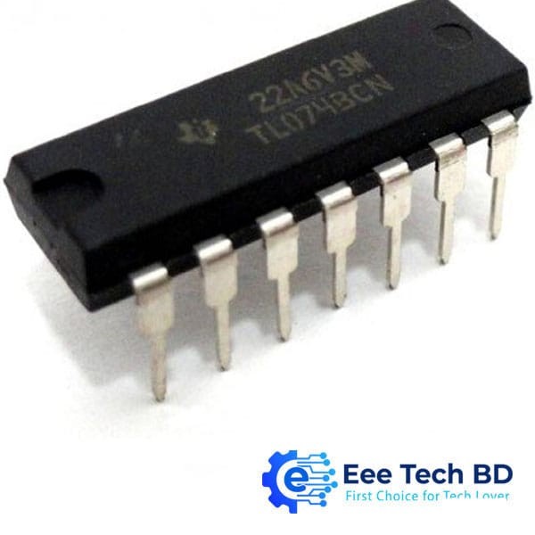 TL074 Low Power JFET Op-Amp IC's