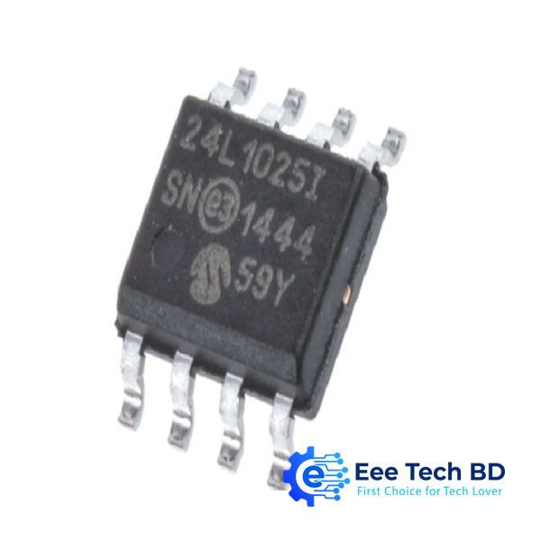 Serial EEPROM Memory 24L1025-I/SN, 1Mbit