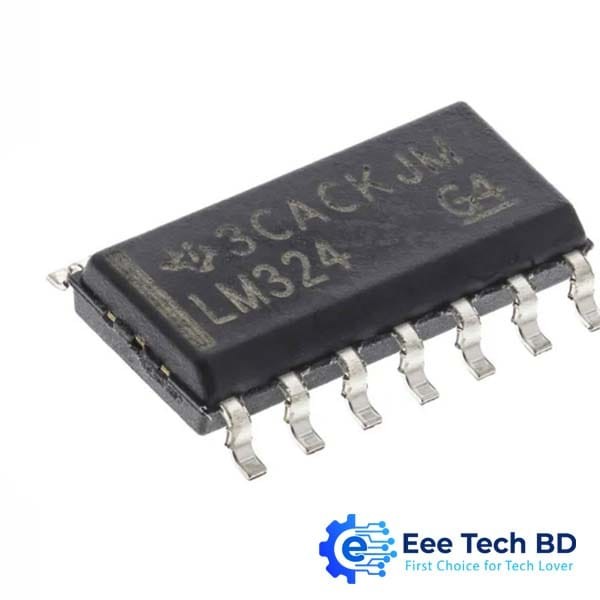 LM324D Quad Operational Amplifiers IC's