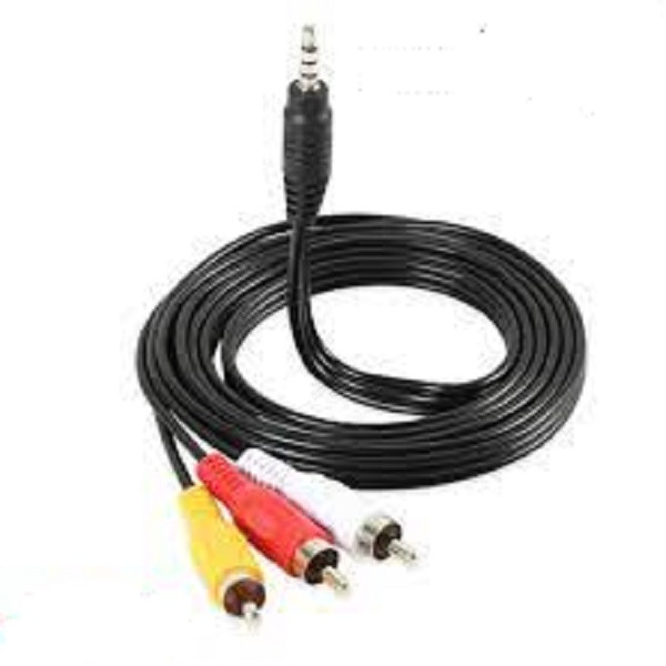 1:3 Cable Audio Video RCA Cable 1.5M 3.5mm