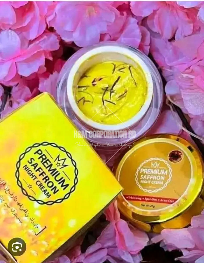 Premium Saffron Whitening Night Cream