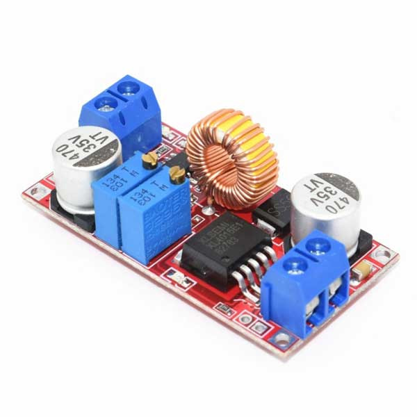 ADJUSTABLE STEP DOWN CHARGING BOARD, MAX. 5A XL4015 LITHIUM DC-DC CONVERTER MODULE 0.8-30V TO 5-32V