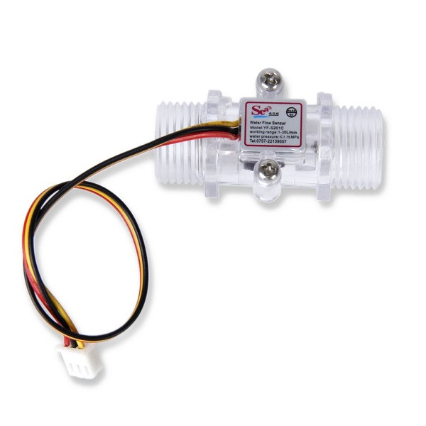 Water Flow Sensor Transparent