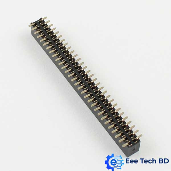 Female Pin Header 1.27mm Pin SMT