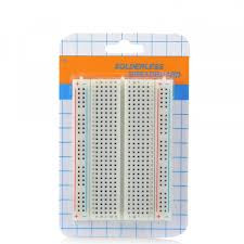 BREADBOARD/PROJECT BOARD - HALF SIZE SELF-ADHESIVE