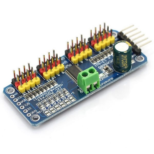 16 Channel 12-bit PWM Servo motor driver