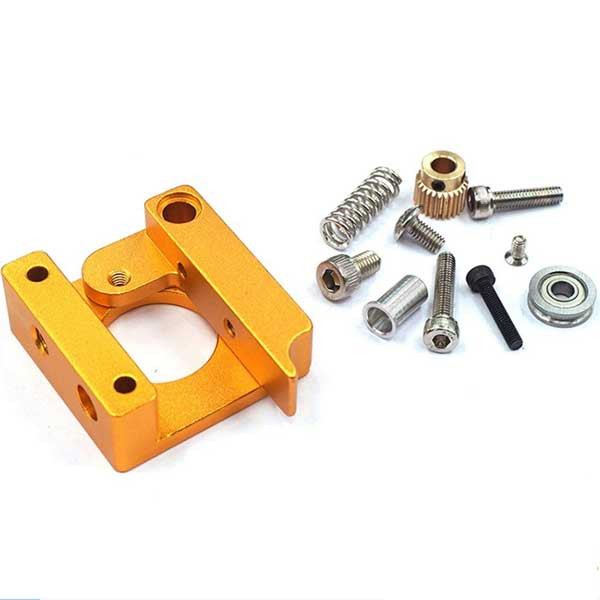 Extruder Aluminum Block MK8  Without Tip