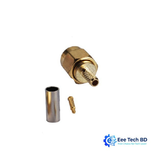 Male Plug  SMA-JC-1.5 For Crimp Straight Cable