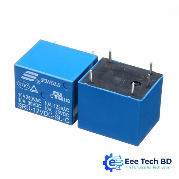 Power Relay 10A SRD-5VDC-SL-C