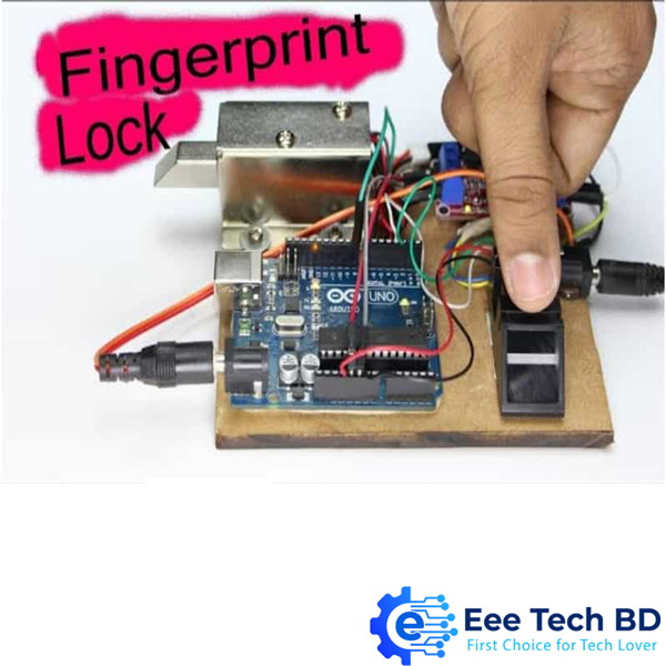 Fingerprint Door Lock Project DIY Kit